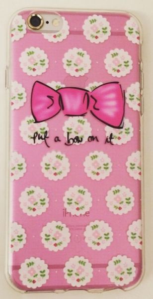 Case de Silicone Laço iphone 5c