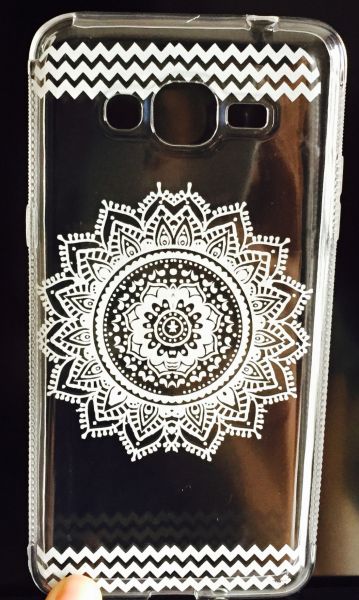 Case de Silicone Mandala Galaxy Gran Prime