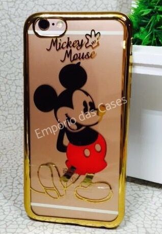 Case de Silicone Mickey Espelhada iphone 6/6s