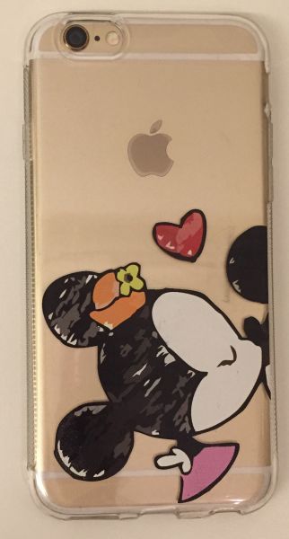 Case de Silicone Par Minnie iphone 6/6s
