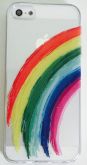 Case de Silicone Arco Iris iphone 5/5s/SE