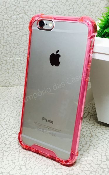 Case Anti Impacto Rosa Iphone 8 Plus