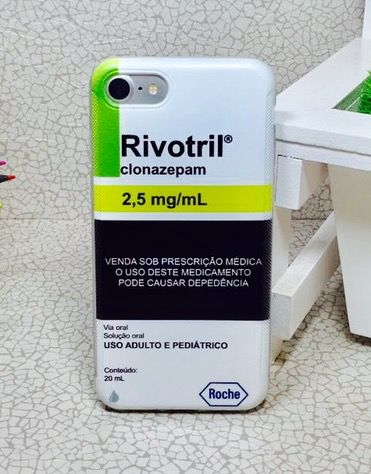 Case de Silicone Rivotril iPhone 7 Plus