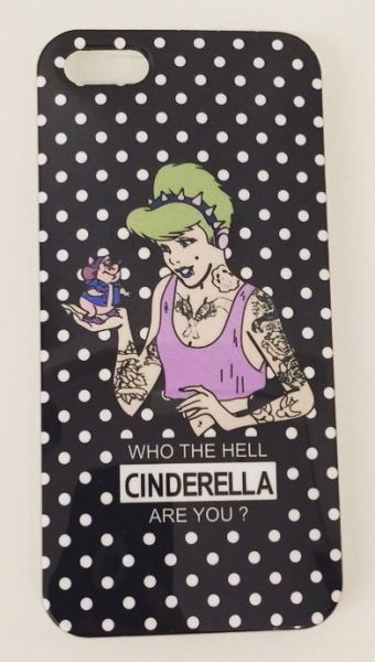 Case de Silicone Hardcore Cinderela iphone 5c