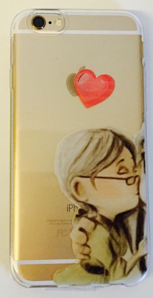 Case de Silicone Casal Up 1 iphone 5c