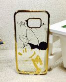 Case Minnie Gold Strass Galaxy S7 Edge