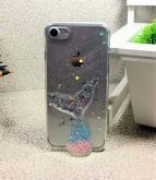 Case 3D Sereia Glitter iphone 8