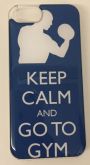 Case Keep Calm Go to Gym iPhone 5/5s/SE