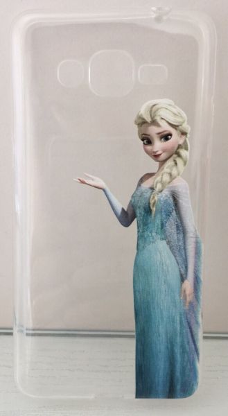 Case de Silicone Elsa Frozen Gran Prime