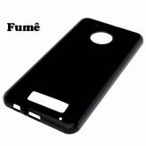 Case de Silicone Fume Moto Z2 Play