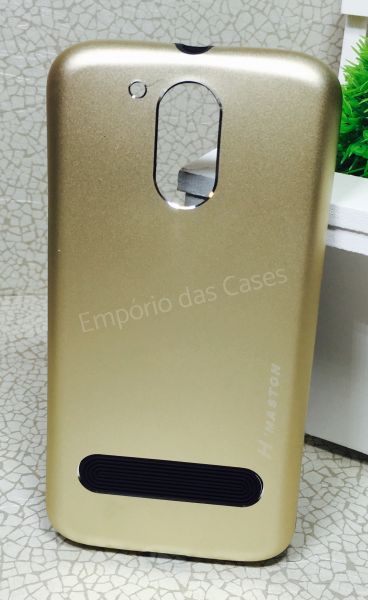 Case Anti Impacto Dourado Moto G4 / G4 Plus