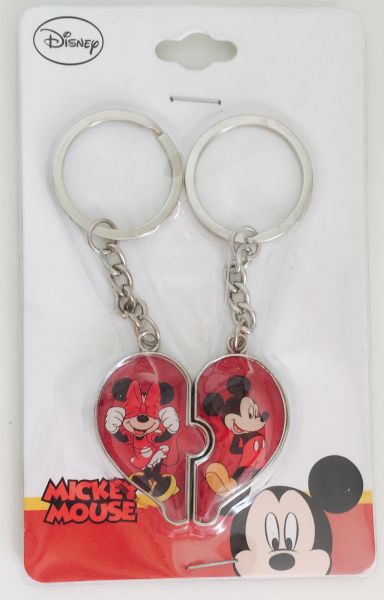 Chaveiro Par Mickey e Minnie