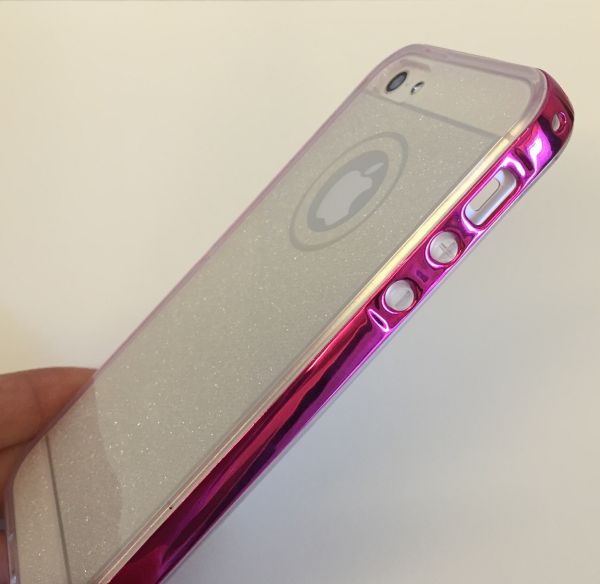 Case Glitter Bumper Pink iphone 6