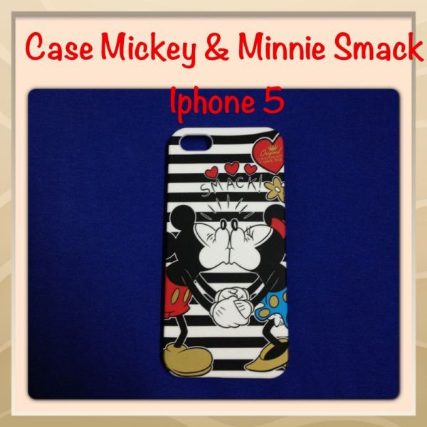 Case Mickey & Minnie Smack iPhone 5/5s/SE