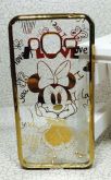 Case Luxo Minnie Gold Strass Galaxy J5 J500