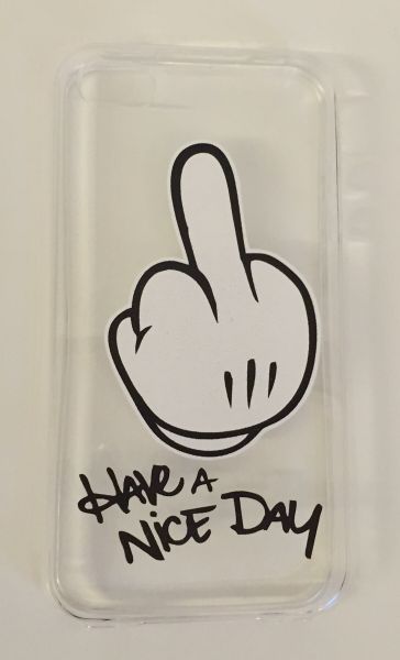 Case de Silicone Have a Nice Day Disney iphone 5c