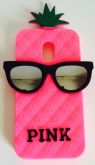 Case Abacaxi Pink Neon Moto G2