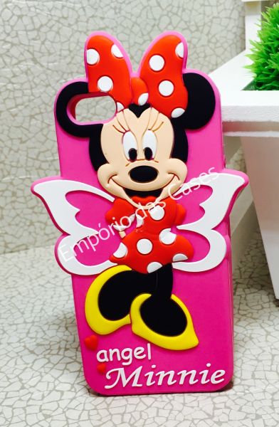 Case 3D Minnie Anjo iphone 6 Plus/6s Plus