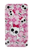 Case Caveira Rosa iPhone 4/4s