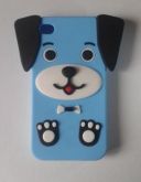 Case Cut Dog Azul iPhone 4/4s