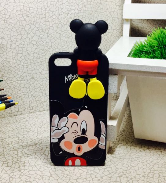 Case 3D Mickey Espelho Agarradinho iphone 5/5s/SE