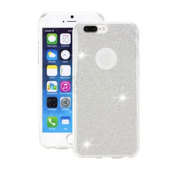 Case Brilhante Prata iphone 6 plus/6s plus