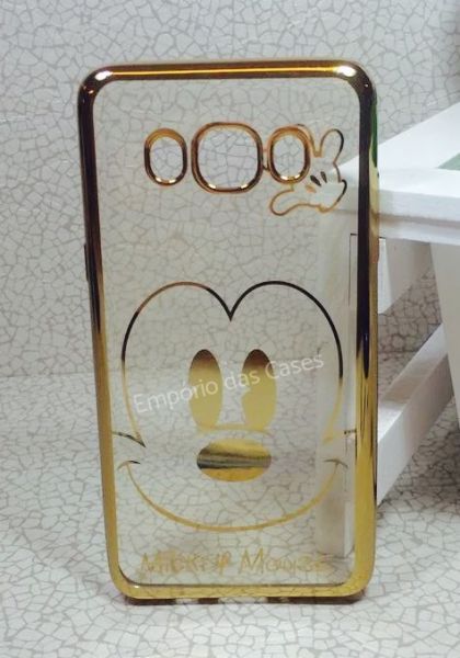 Case Mickey Luxo Gold Galaxy J5  J510