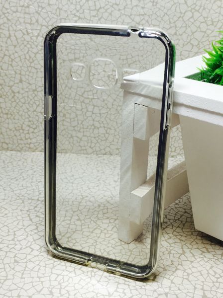 Case de Silicone com Borda Preta Galaxy J3