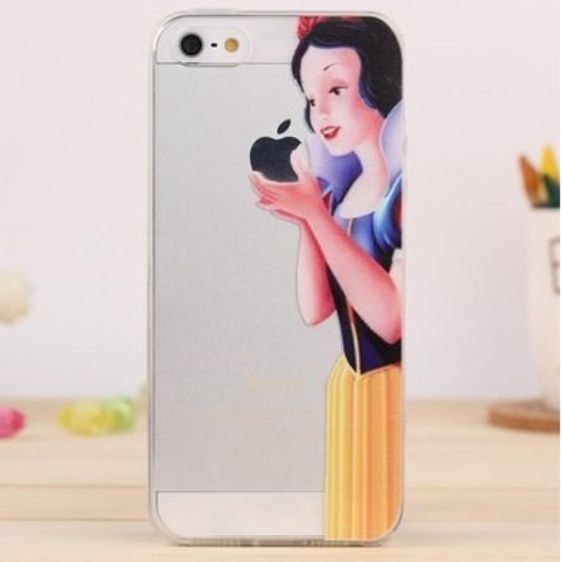 Case de Silicone Branca de Neve iPhone 7 plus