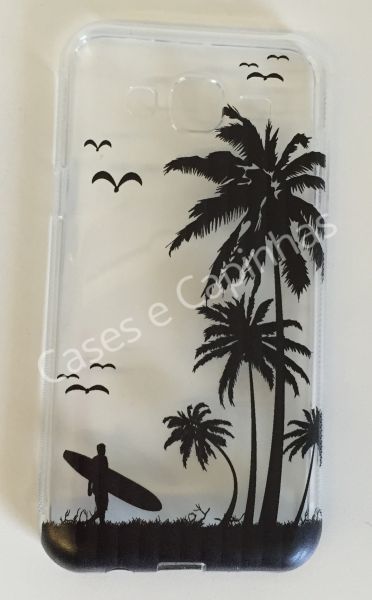 Case de Silicone Praia Galaxy J5 500