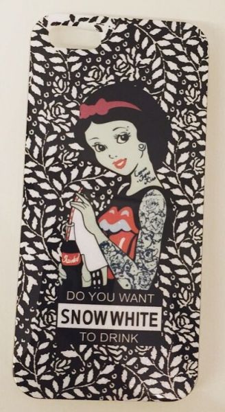 Case de Silicone Hardcore Branca de Neve iphone 5c