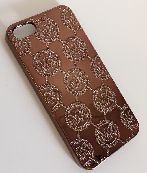 Case Luxo Michael Kors Bronze Metálico mod.2 iPhone 5/5s/SE