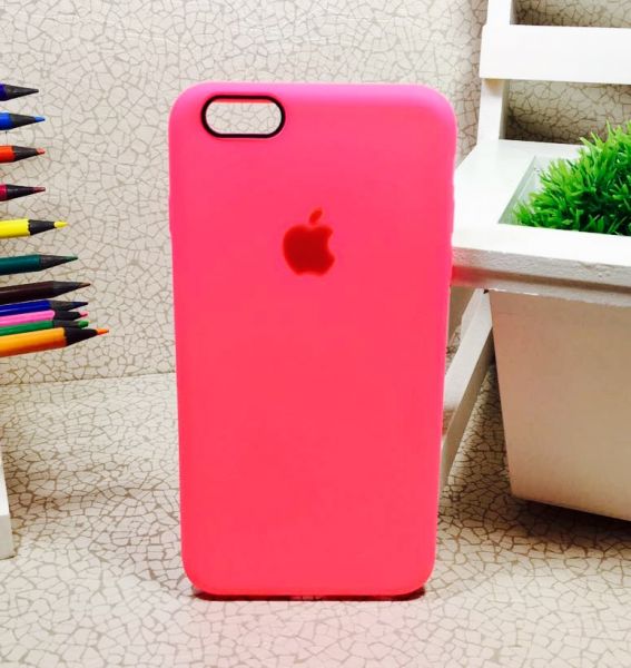 Case Silicone Basica Pink iphone 6 Plus