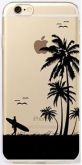Case de Silicone Praia iphone 5c