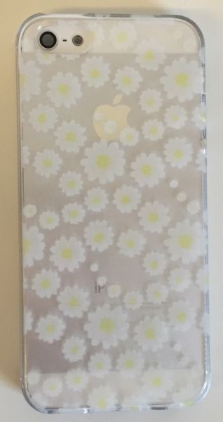 Case de Silicone Margaridas iphone 4/4s