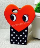 Case 3D Coração iphone 5/5s/SE