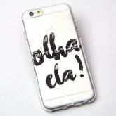 Case de Silicone Olha Ela iPhone 6/6s