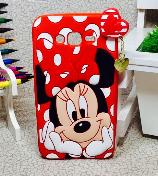 Case 3D Minnie Charme Galaxy J7 J700