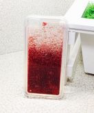 Case Água Glitter Star Vermelho iPhone 5/5s/SE