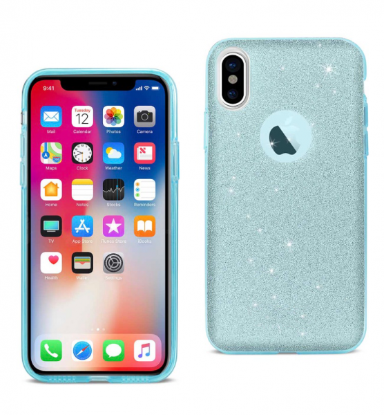 Case Brilhante Azul iphone X