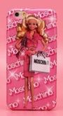Case Brilhosa Moschino Barbie iphone 6