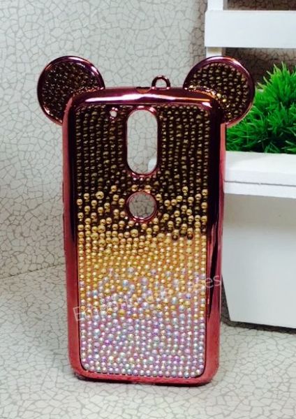 Case Minnie Orelha Luxo Color Moto G4 / G4 Plus