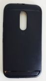 Case de Silicone Preto Fosco Moto G3