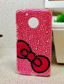 Case Hello Kitty Laço Strass Moto G5 /G5 play