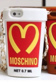 Case Copo Moschino Branco iPhone 4/4s