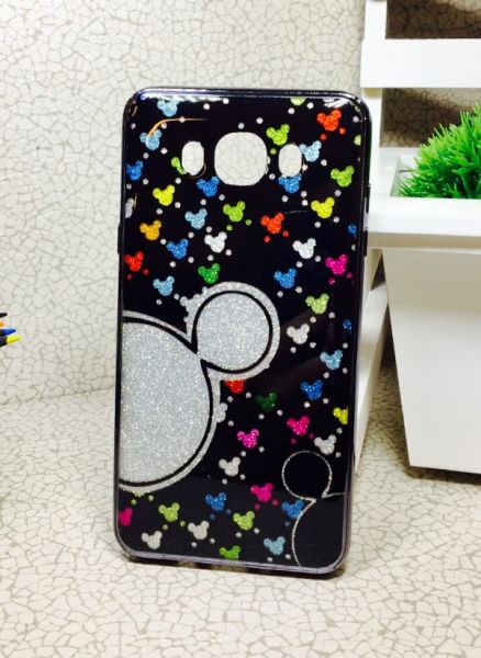 Case Mickey Glitter Galaxy J7 J710