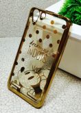 Case Luxo Minnie Dourada Lenovo K5