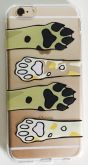 Case de Silicone Patinhas iphone 5c