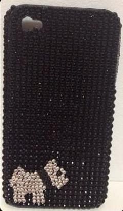 Case Dog Strass iPhone 4/4s