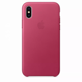 Case Couro Pink Fucsia iphone X